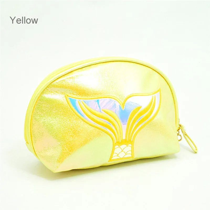 Женский кожаный мини-кошелек для монет с хвостом русалки на молнии | Багаж и сумки