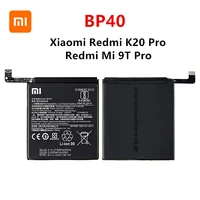 xiao mi 100 orginal bp40 4000mah battery for xiaomi redmi k20 pro mi 9t pro bp40 high quality phone replacement batteries