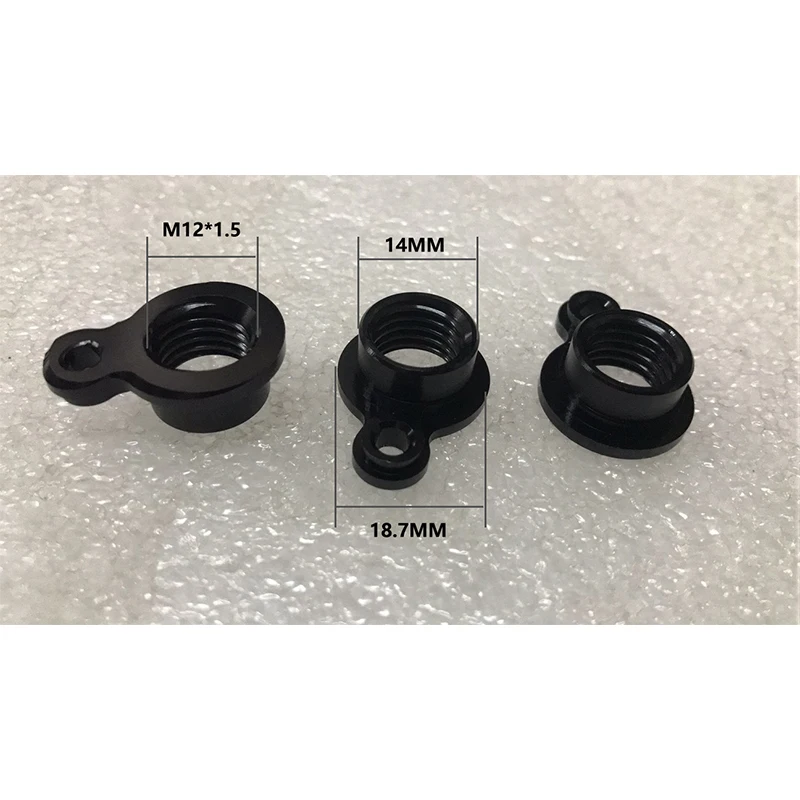 Велосипедная гайка через ось M12x1.5 мм колпачок оси 1,5 мм Шаг резьбы осевые гайки M12 осевой винт гайки велосипедные аксессуары