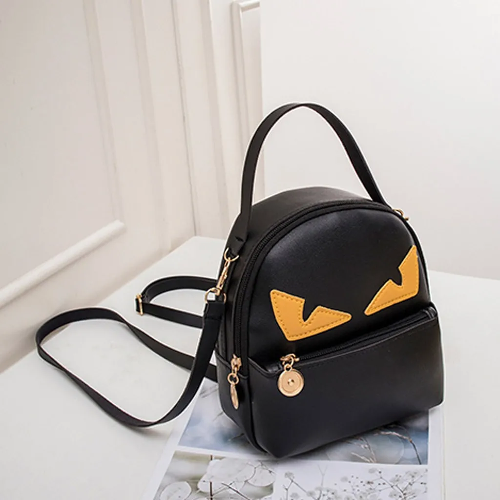 Модный женский маленький рюкзак для девочек дорожный с молнией школьный mochila