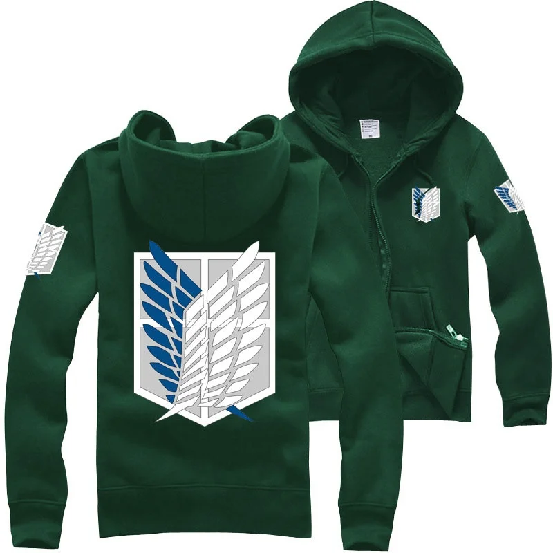 

Japonia shingeki no kyojin przebranie na atak na titan bluzy dla kobiety para