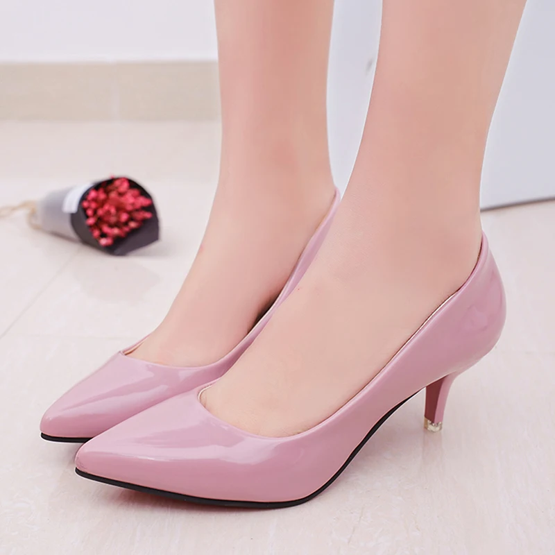

Women Pointed Toe High Heels Fashion Sexy Shoes Pumps Wedding Shoes Ladies Business Working Shoes Female Zapatos Mujer