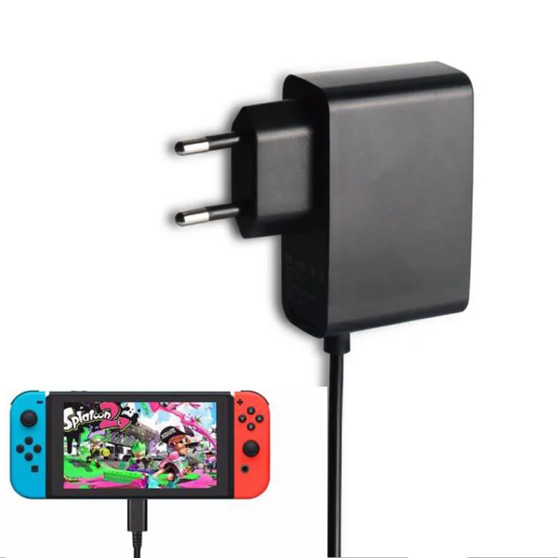 ЕС США Plug домашние дорожные Настенные блоки питания usb type C AC зарядный адаптер кабель быстрого зарядного устройства для переключатель NS Lite консоль