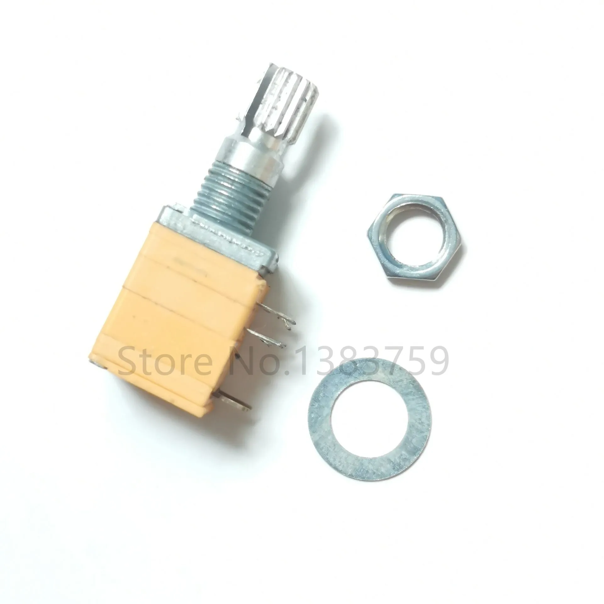 2 шт. 09 Тип прецизионный потенциометр двойной Переключатель B50K Регулировка звука