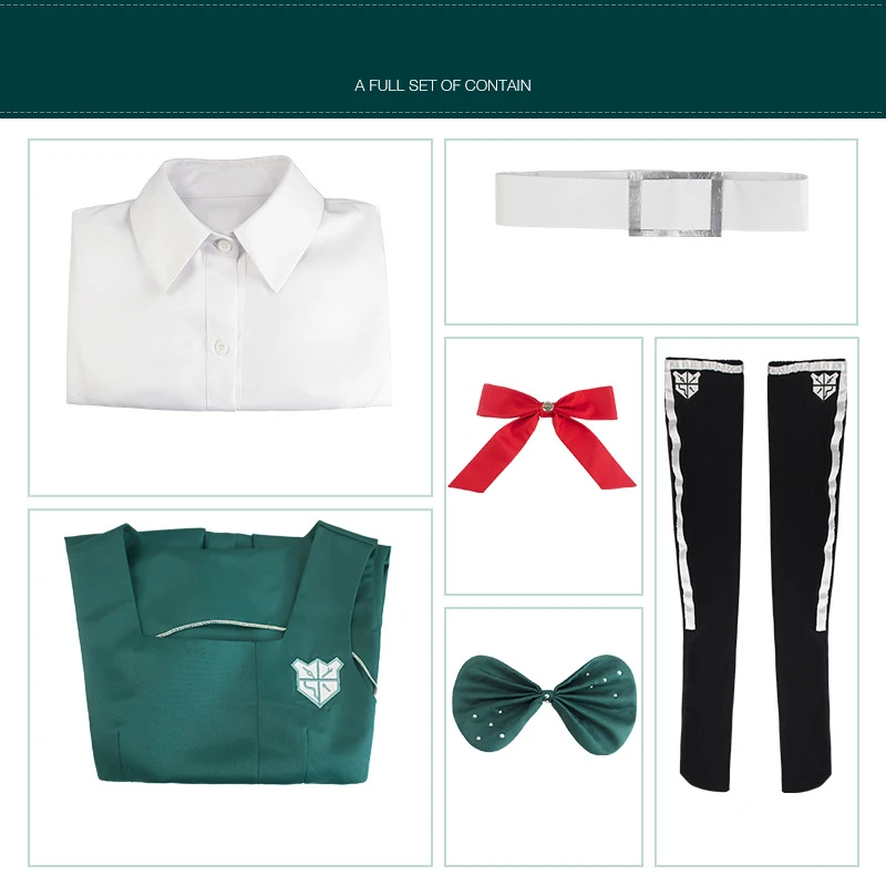 

New Sonia Nevermind Cosplay Anime Danganronpa Character Dress Up Halloween Costume For Women Carnival Party Clothing