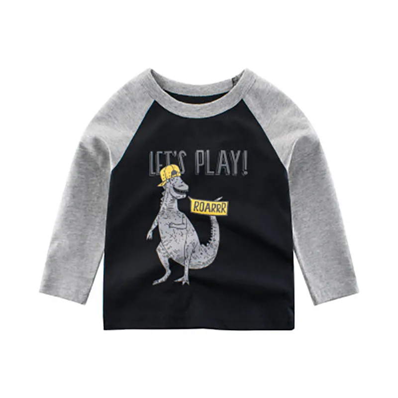 Children's Fashion Cotton T shirt Baby Boys Girls Clothes Toddler Girl Boy Kids Clothing Children Top Wear for School Holidays | Мать и