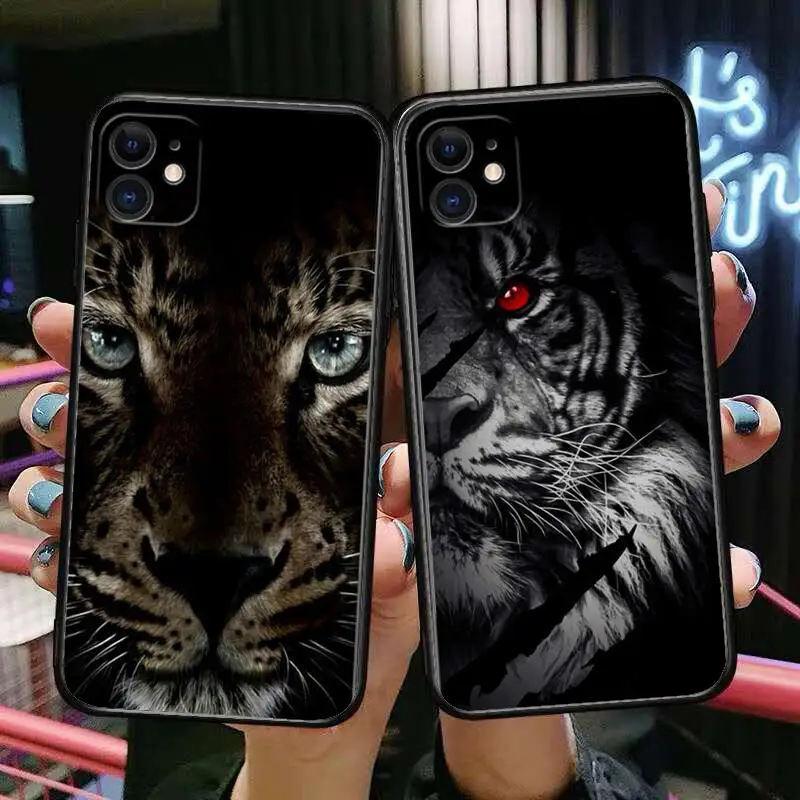 

Tiger male Very cool Phone Cases For iphone 13 Pro Max case 12 11 Pro Max 8 PLUS 7PLUS 6S XR X XS 6 mini se mobile cell
