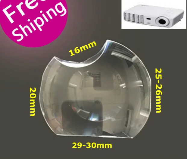 

New Original Projector Plastic Lens for VIVITEK D508 D509 D510 D511 D512 D517 D832MX D508 VK508 V508 Free Shipping