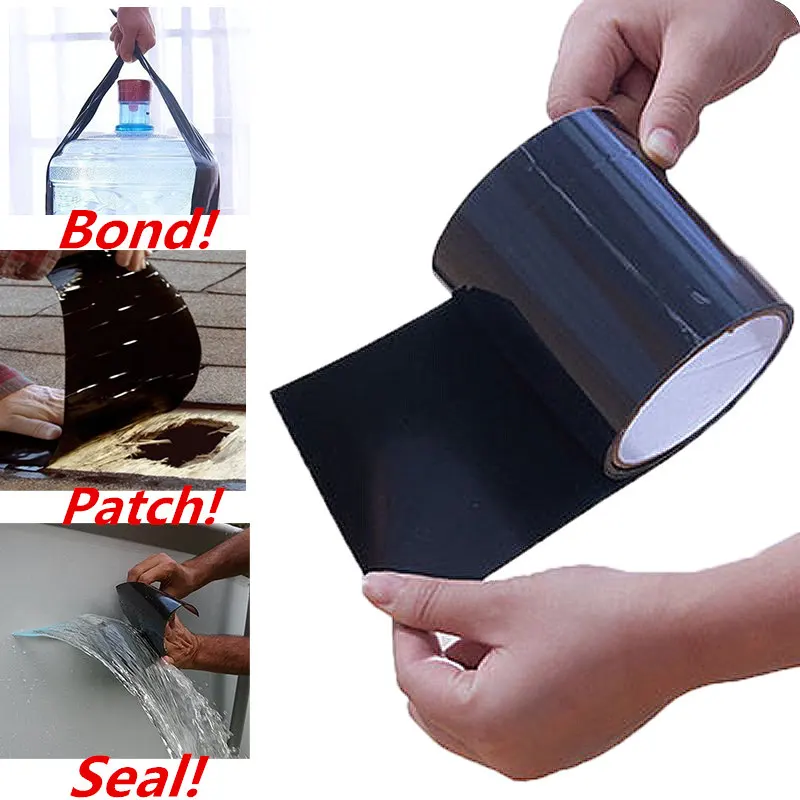 

Strong Self-adhesive Tape Stop Leaks Seal Repair Insulating Tape Performance Self Fix Tape Household Garden Repair Tape Tools
