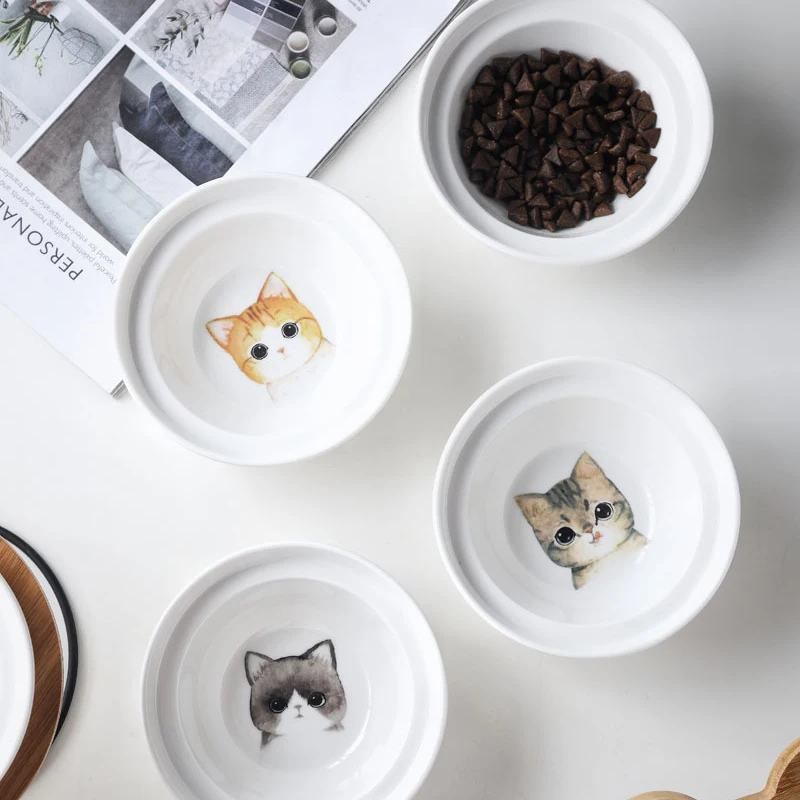 Модная Высококачественная миска для домашних животных с различными мультяшными