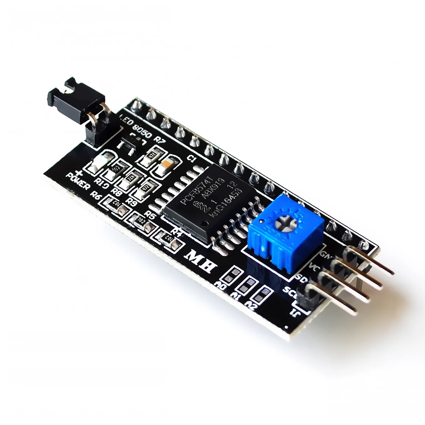 Плата адаптера ЖК-дисплея 1602 2004 IIC/I2C/интерфейс | Электронные компоненты и