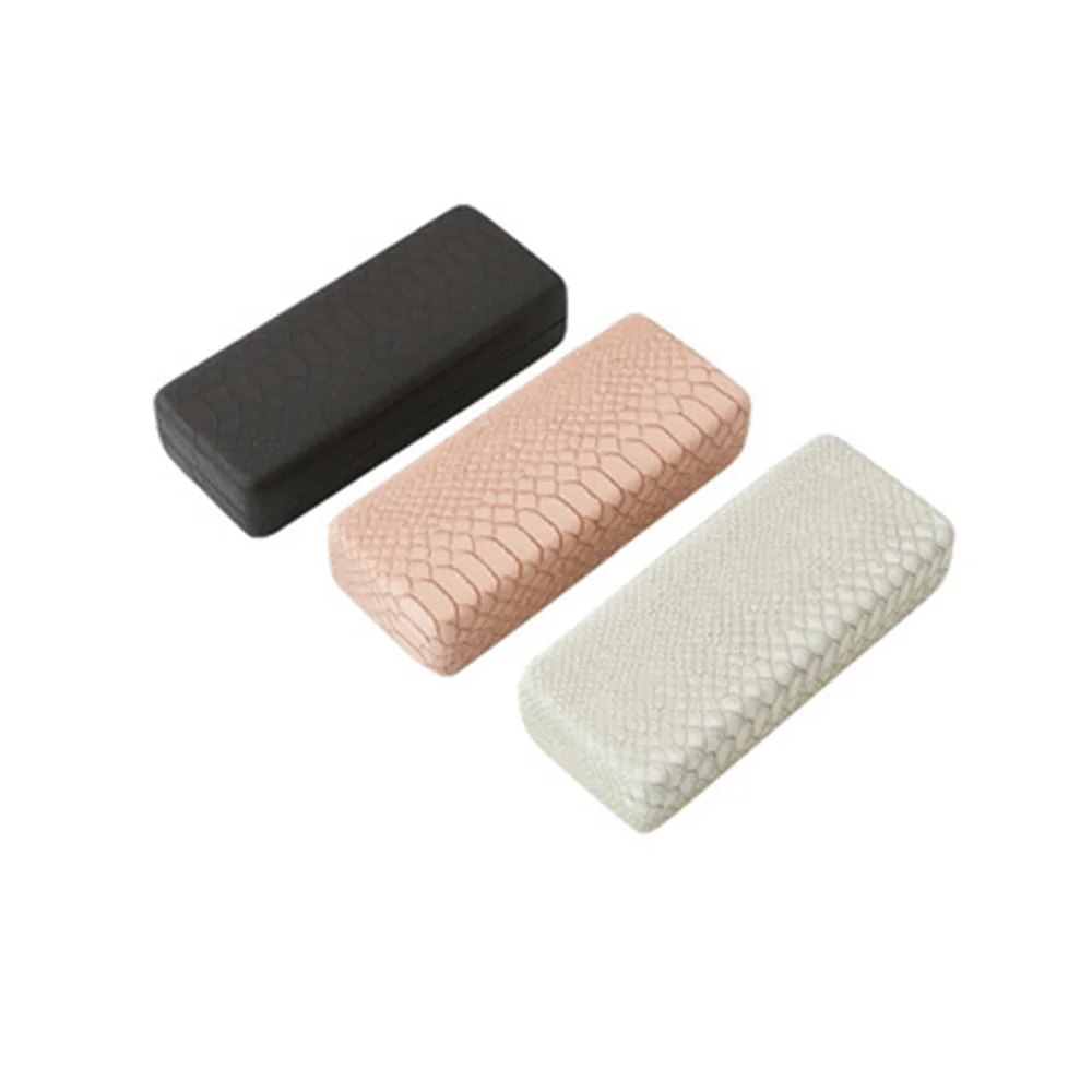 

Personality Snake Pattern Myopia Glasses Case Large Anti-pressure Creative Spectacles Box Leather Glasses Storage Mirror Box