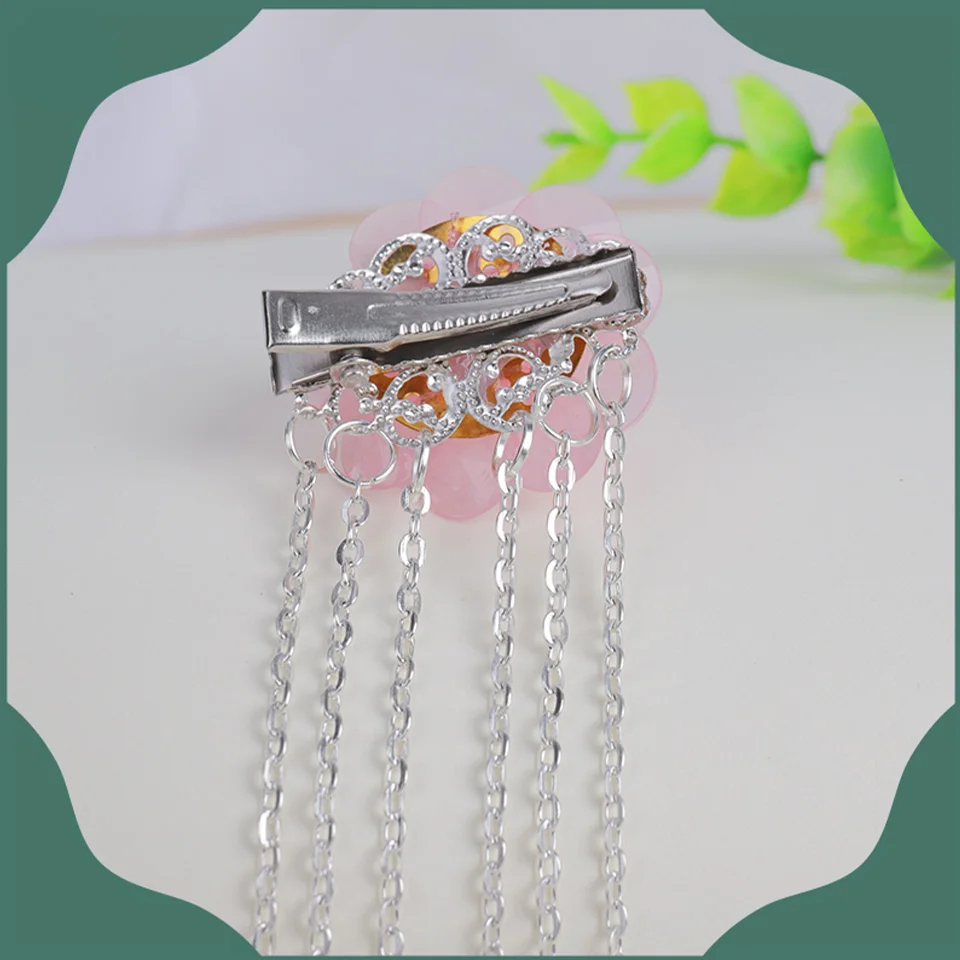 Винтажные заколки для волос с кисточками и цветами шпильки в старинном китайском