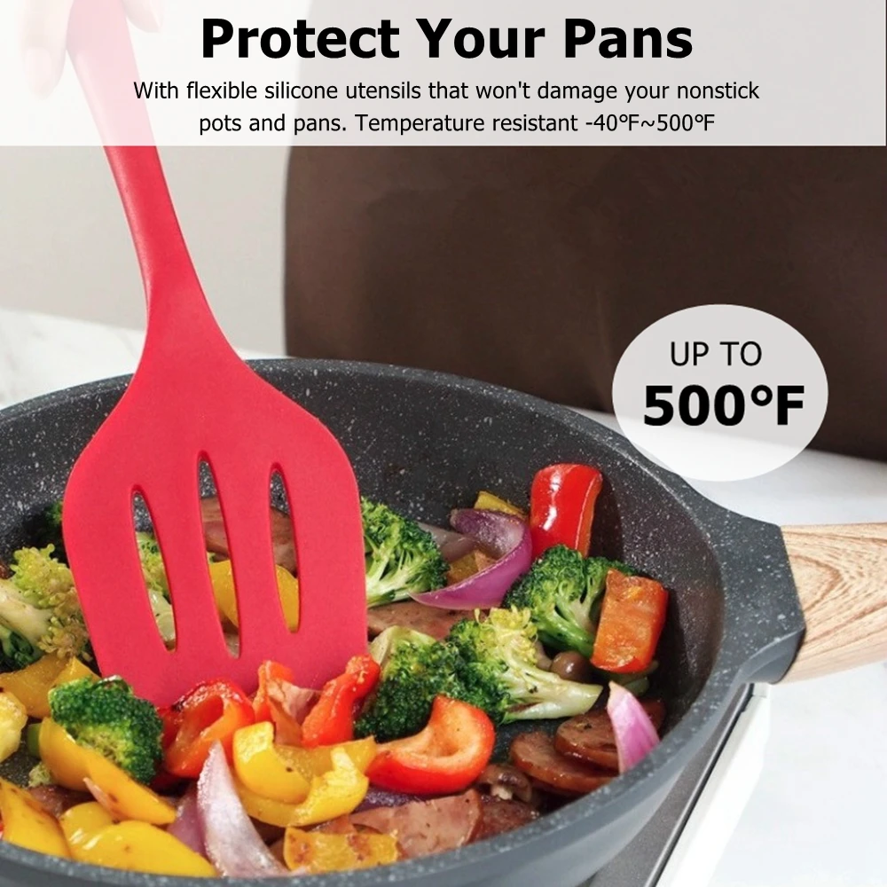 1 шт. силиконовый набор кухонных инструментов|Наборы инструментов| |