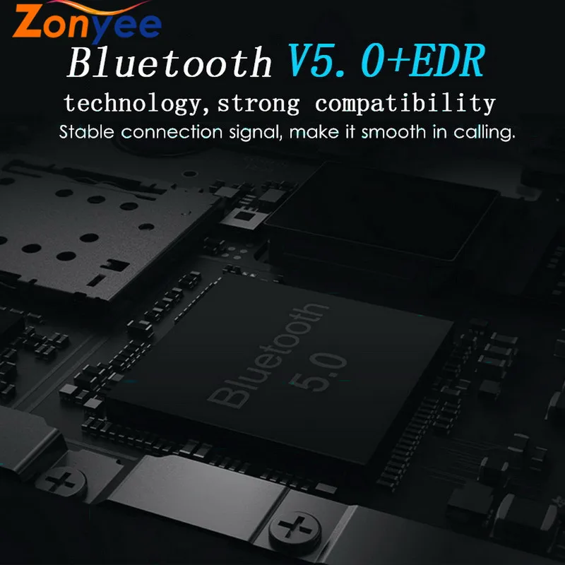 Беспроводные наушники 3D стерео мини Bluetooth наушники 5,0 двойной микрофон Спорт IPX5 Водонепроницаемый Банк питания Heaphone Авто сопряжение гарнитура
