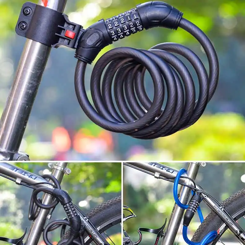 

Wheel UP 1.2/ 1.8 m lock bike lock bike accessories steel wire safety bike cable lock mtb road motorcycle bike equipment