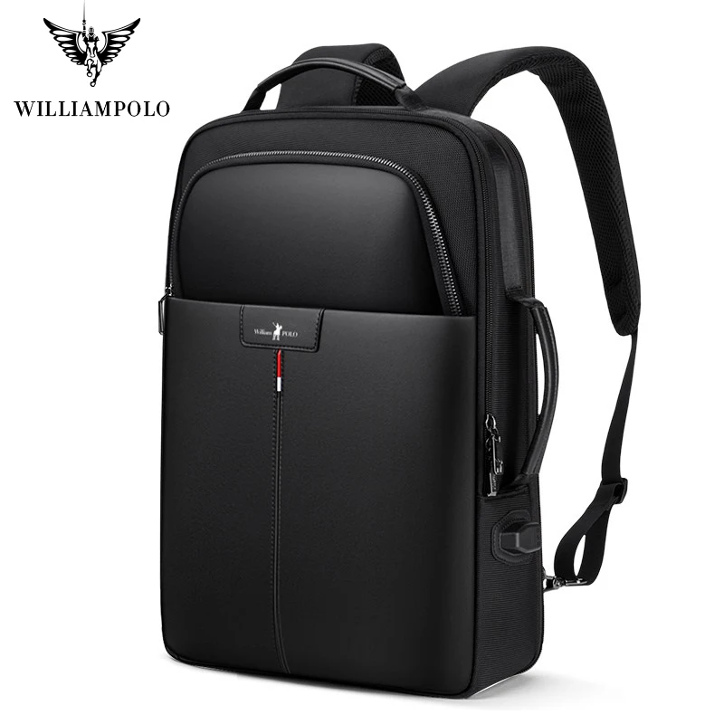 Мужской рюкзак для ноутбука диагональю 15 6 дюйма водонепроницаемый деловой с