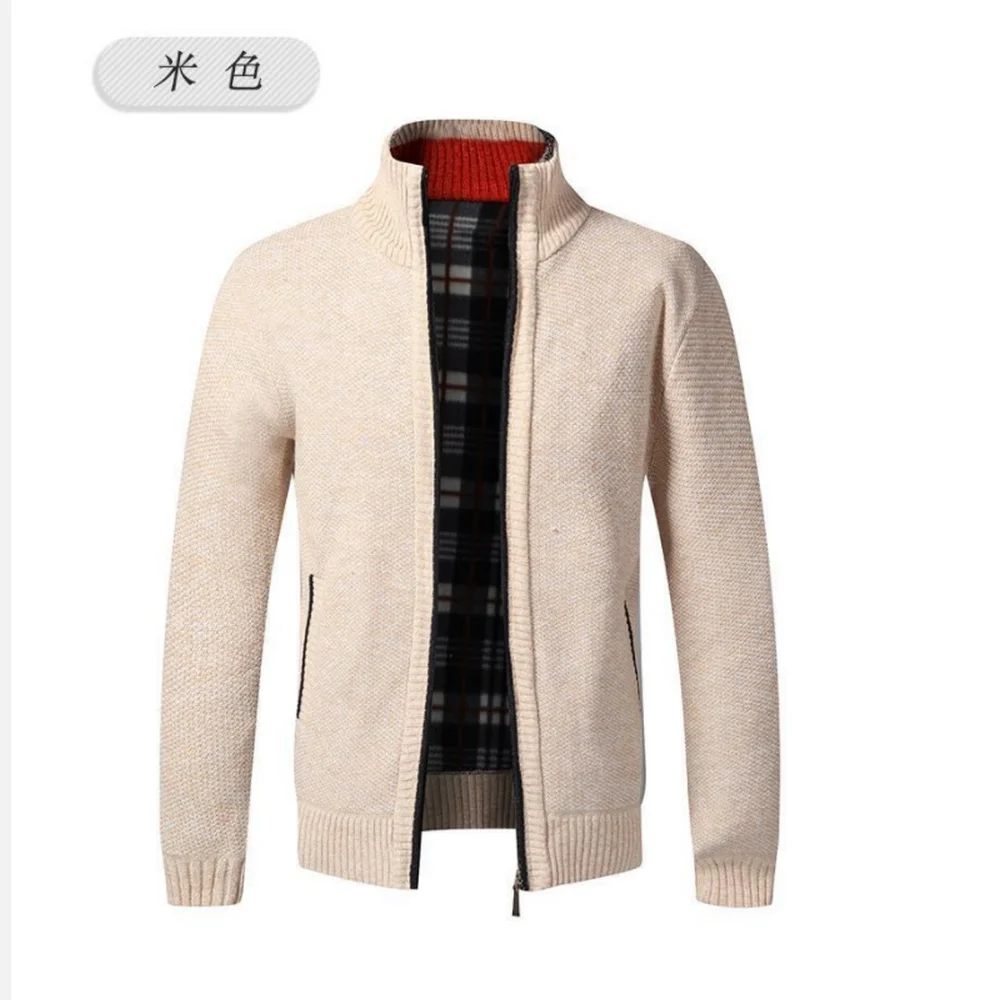 

New spring and autumn jacket men's coat men's fashion top casual youth loose large size standing collar men's wear