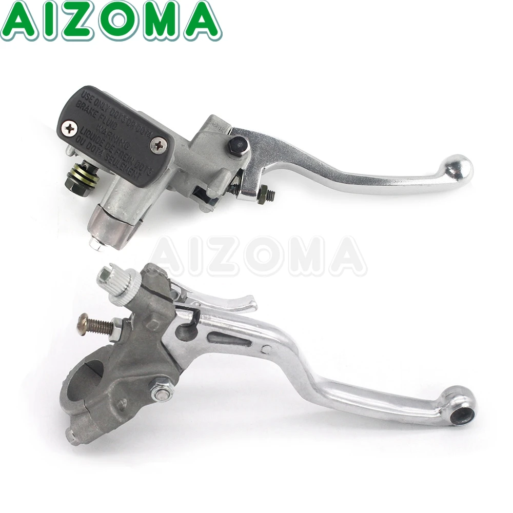 Мотоцикл 22 мм Гидравлический тормозной главный цилиндр окунь рычаги кабель
