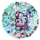 50 шт. Hatsune Miku аниме фигур граффити наклейка скейтборд ноутбук Telefoon водяная чашка Сделай Сам мультфильм водоотталкивающие наклейки