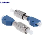 Гибридный конвертер LC мама-FC папа адаптер оптоволоконный измеритель мощности одномодовый оптический соединитель