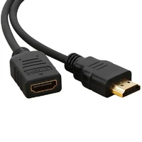 30cm 50cm 1m 2m 3m extension hdmi compatible cable 1080p 3d 1 4v hdmi extended cable for hd tv lcd laptop ps3 projector