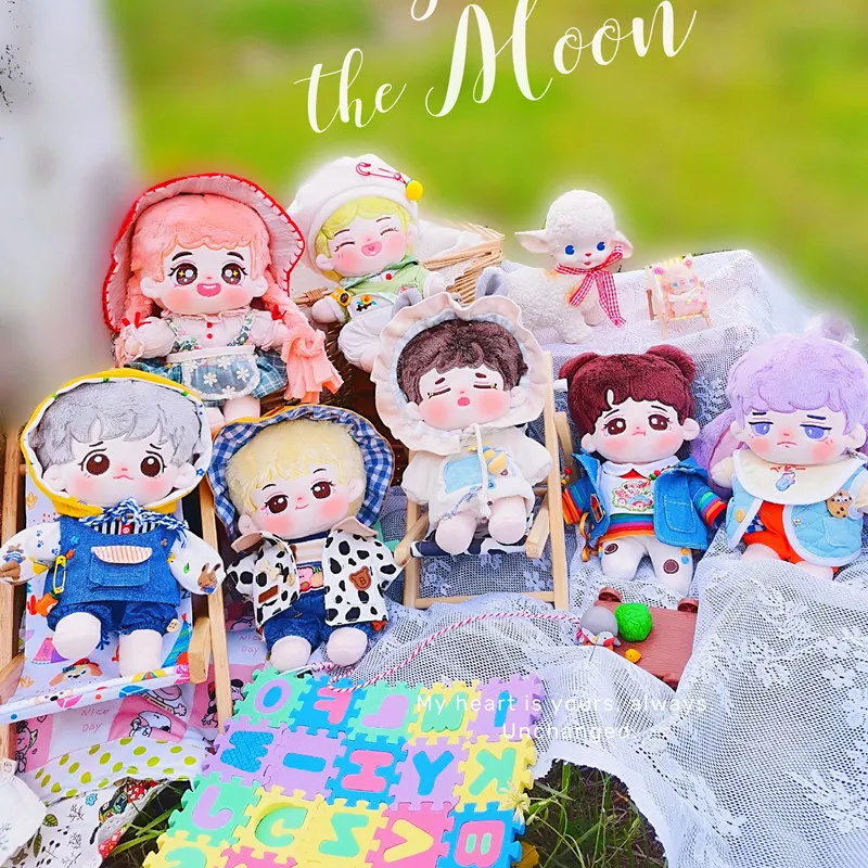 

2021 Hot Sale K-pop Plush Doll Kawaii Cartoon Pop Star Image Doll Stuffed Soft Star Figure Plush Toys Fans Kids Toys For Gift