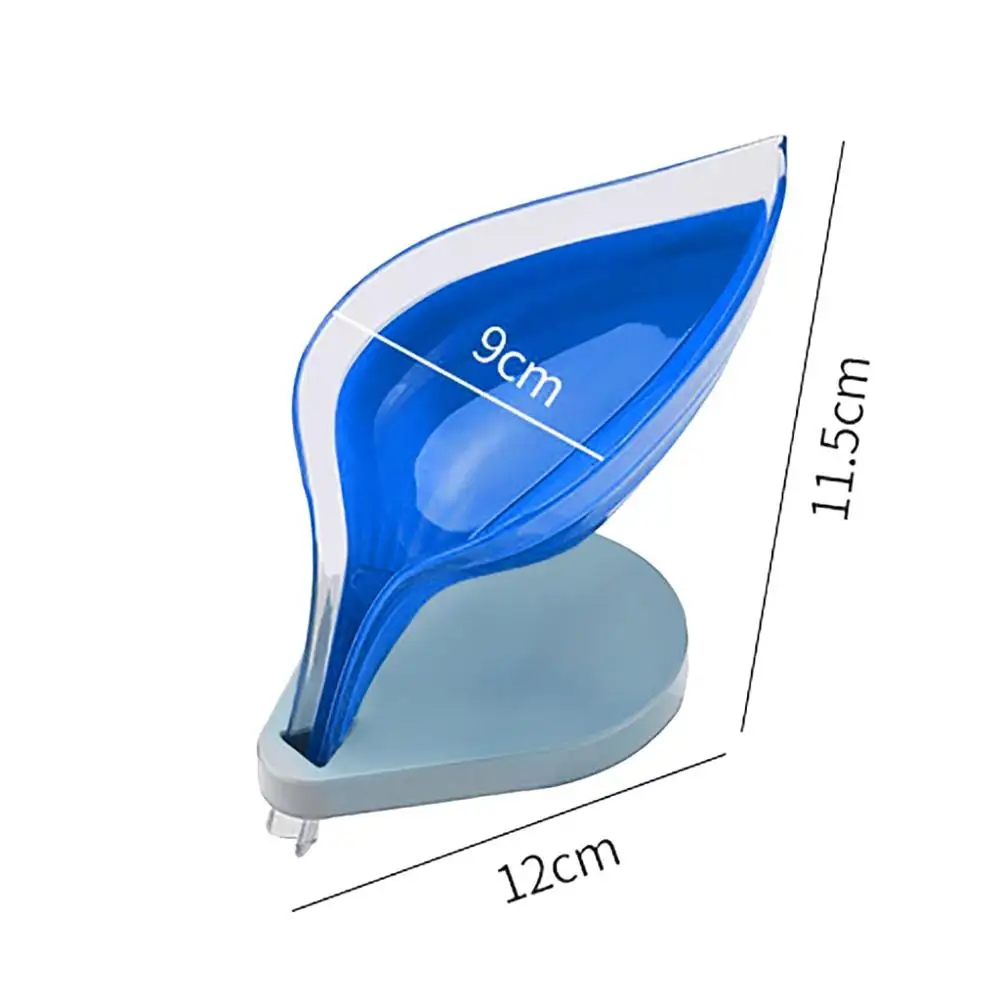 Мыльница мыльница для ванной комнаты тарелка в форме листа Коробка мыла