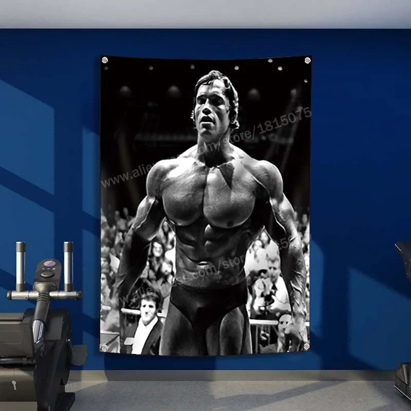 Постер с флагом для занятий спортом 144*96 см | Дом и сад