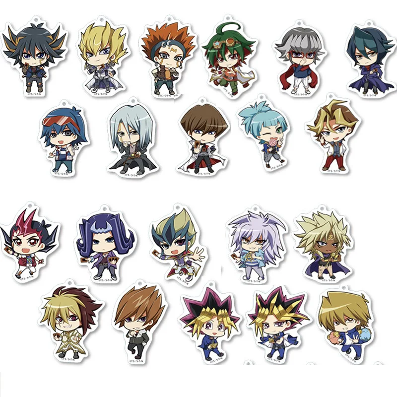 

Аниме Yu-Gi-Oh Дуэль монстров атем Кайба Сето Джоуи Коллер Темный волшебный акриловый брелок Подвеска искусственная игрушка для косплея