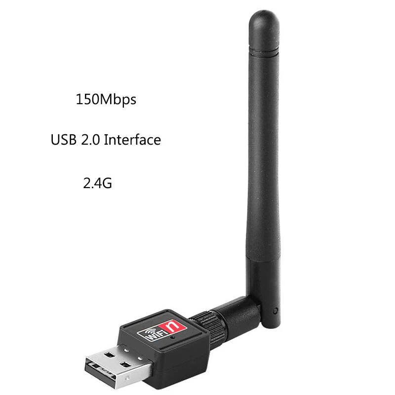 Беспроводная сетевая карта Cioswi USB 2 0 Wi Fi адаптер MT7601 150 м LAN поворотная антенна для