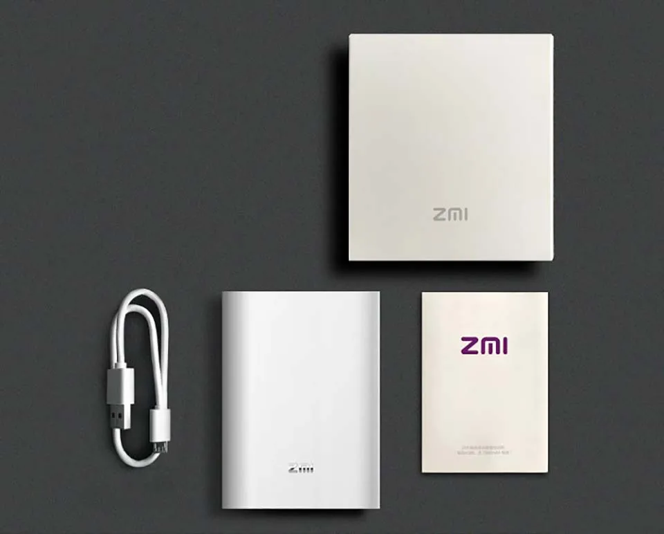 Оригинальный Wi Fi роутер ZMI 4G внешний аккумулятор 7800 мАч Беспроводной