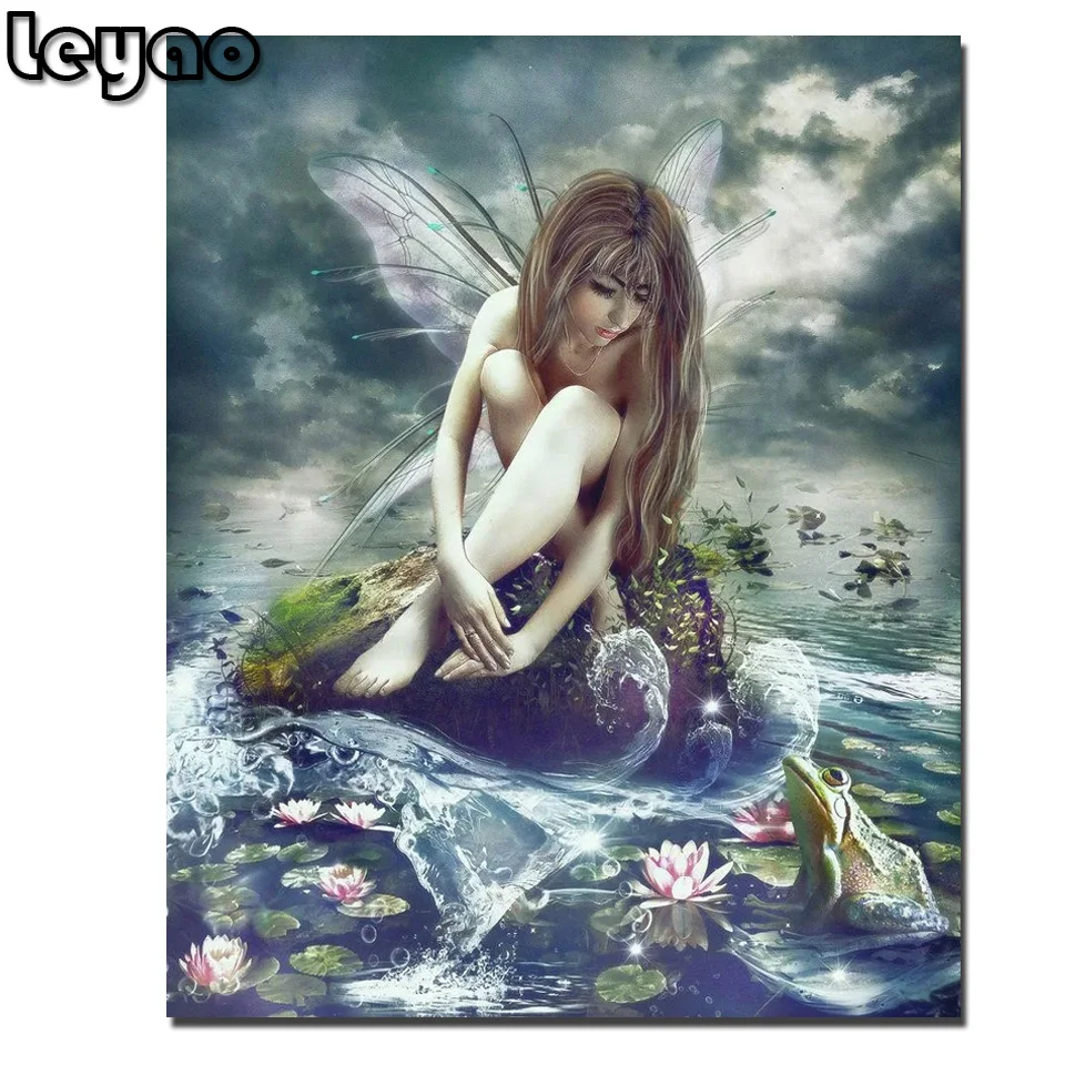 

Алмазная 5d картина «сделай сам», картина с вышивкой в виде животных, квадратная, круглая, с бусинами, украшение в виде рождественской кошки, ...