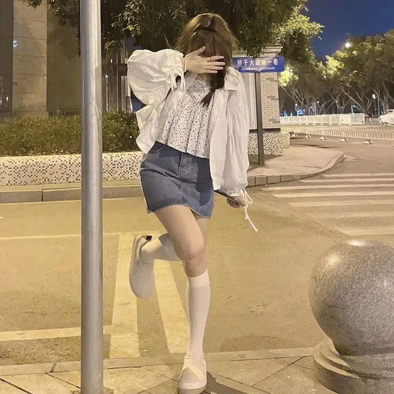 Женская кофта с принтом милые студенческие модные Универсальные сексуальные