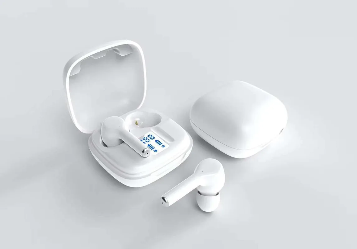 

Earphone J86 Screen Display TWS Bluetooth Headset 5.0 Binaural Noise Reduction Earbud Sports Headset Earphone