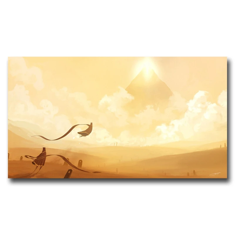 Путешествие вектор пейзаж горы солнце игра плакаты и принты Современное