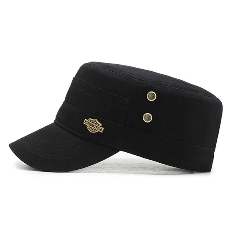 Мужская винтажная шляпа XdanqinX повседневная Кепка в стиле милитари с плоским