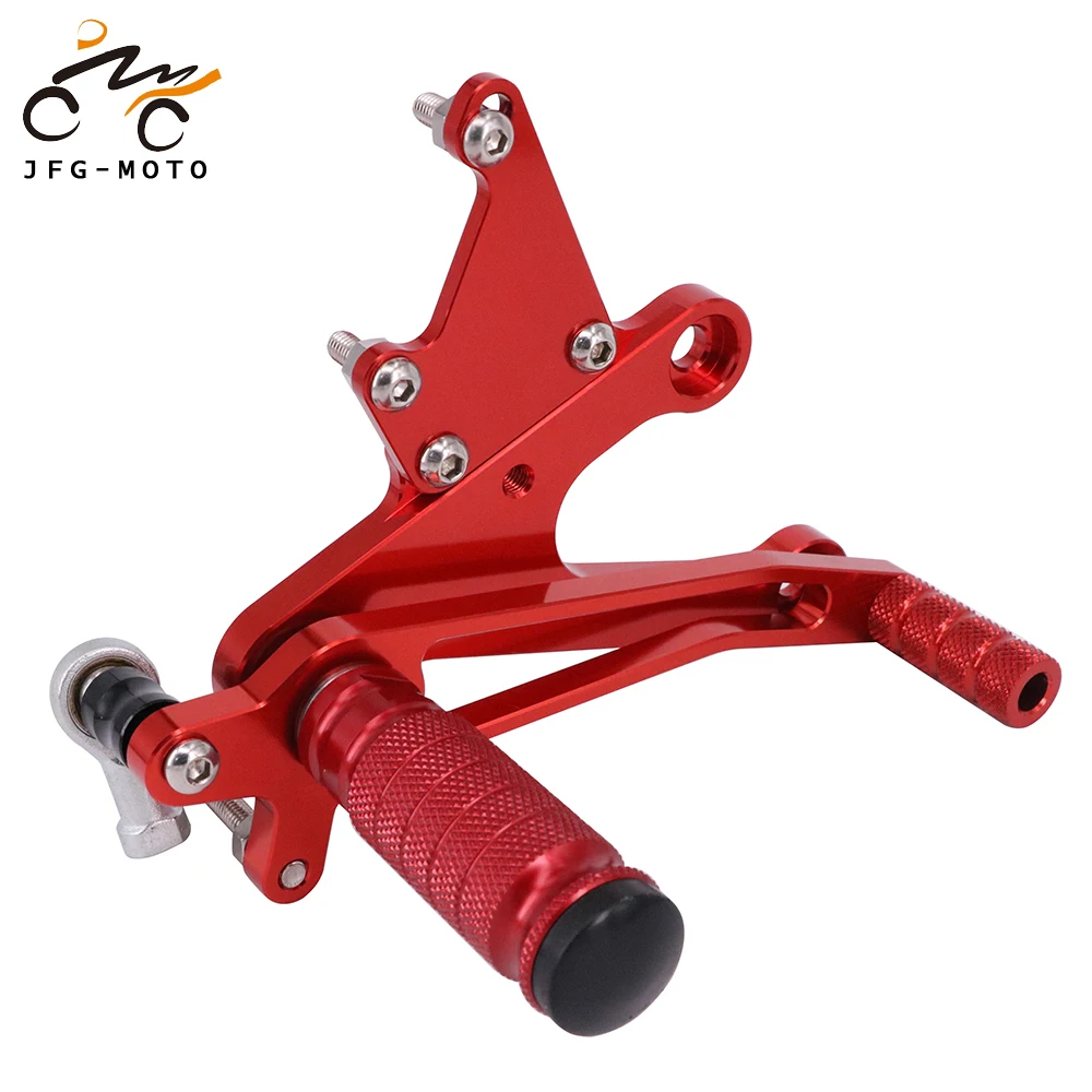 

Motorcycle CNC Adjustable Footpegs Foot Pegs Pedal Rest Footrset For HONDA NSR250 NSR 250 PGM2 PGM3 PGM4 MC28 1994-2015