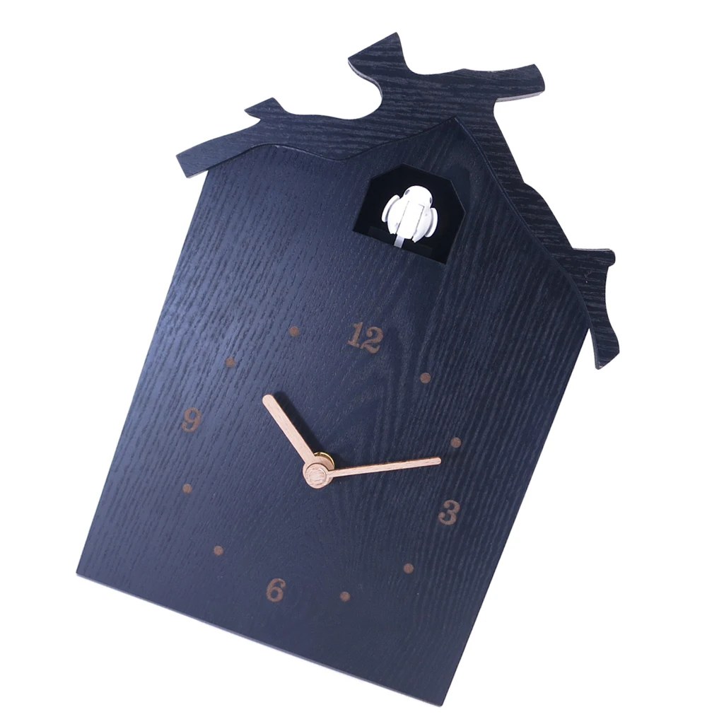 Model 2 26.5x19cm Скворечник, современные часы с кучкой, естественная птица, вызов, маятник, настенные часы, детские подарки-на батарейках - Цвет: Model 2 26.5x19cm