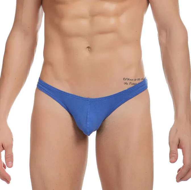 

1Pcs T-back V String Briefs Sexy Fashion Men Underwear Bikini G-String Thong