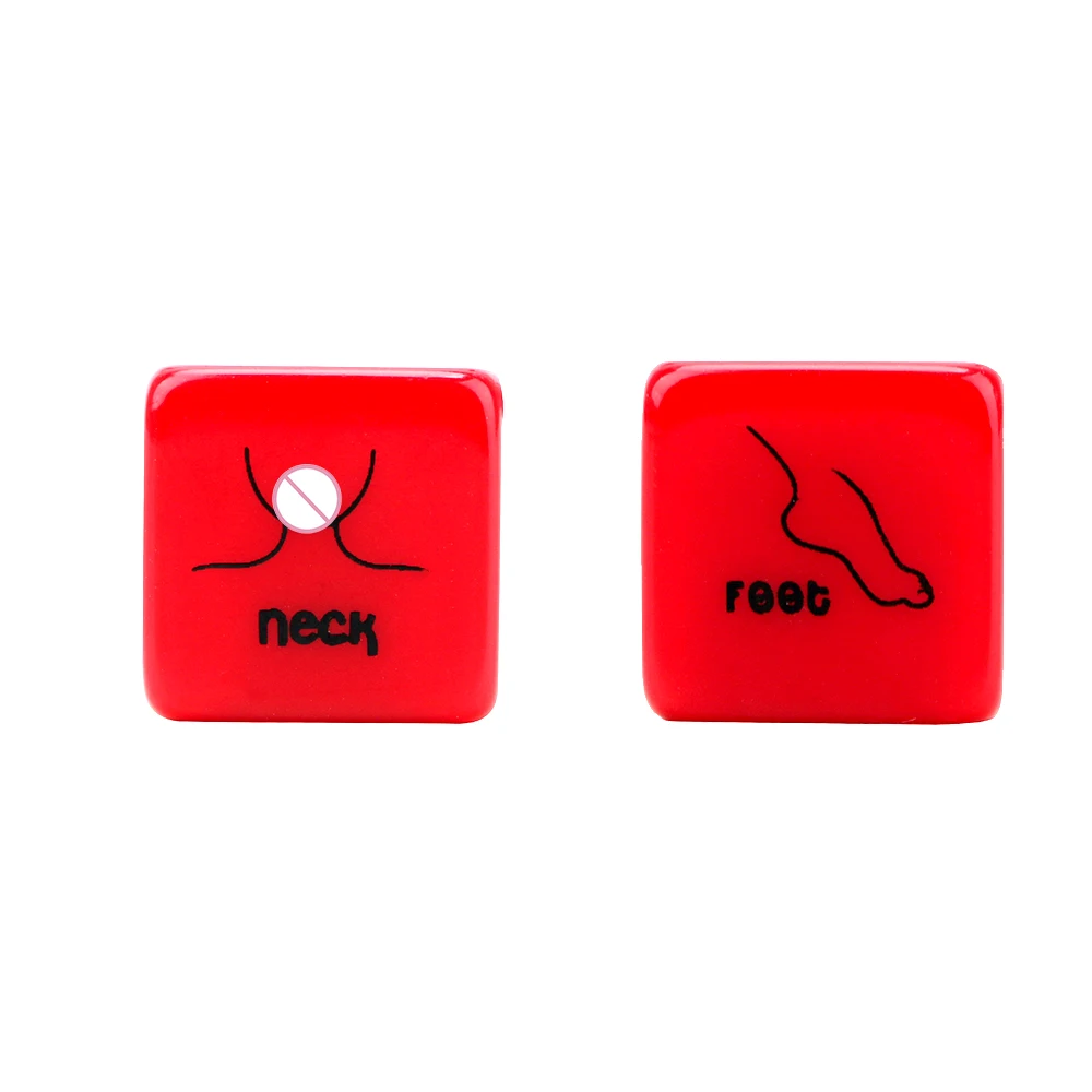 OLO 2Pcs/lot Sex Dice Adult Games 6 Positions Erotic Toy For Couples Sexy Romance Love Humour Gambling Punishment | Красота и