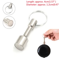 magnet key chain split ring pocket keyring hanging holder keychains for women sleutelhanger men porte clef trinket drop shipping