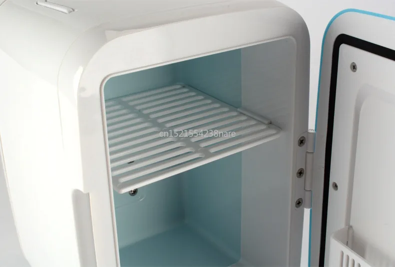 22% розовый мини холодильник для домашнего автомобиля 4 л бесшумный пищевой