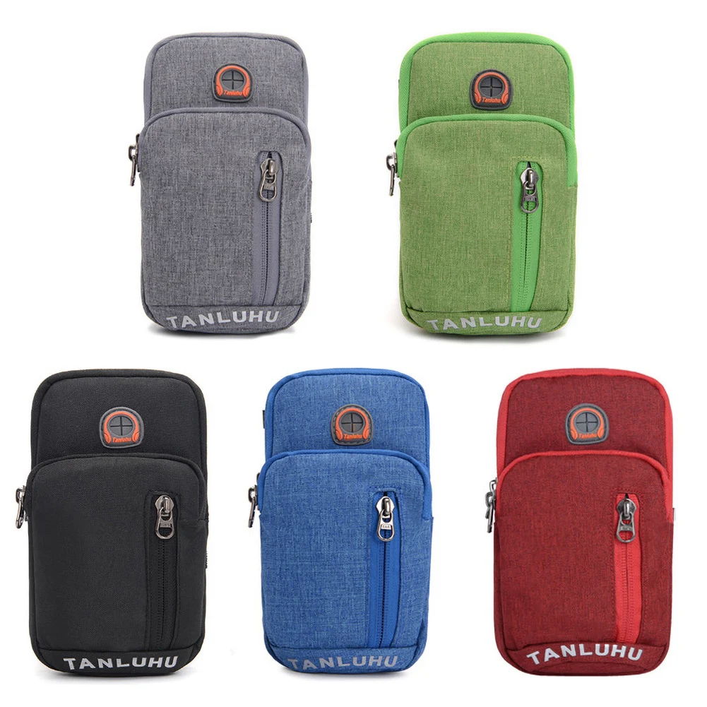 Держатель для телефона бега паспорта путешествий кошелек сумка пояс хранения