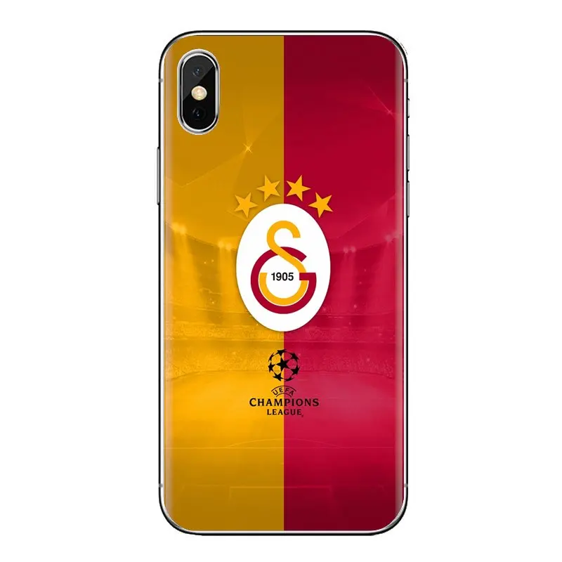 Galatasaray Turkey S.K. Мягкий прозрачный чехол с логотипом FC для Xiaomi Redmi 4A S2 Note 3 3S 4 4X5 Plus 6 7 6A