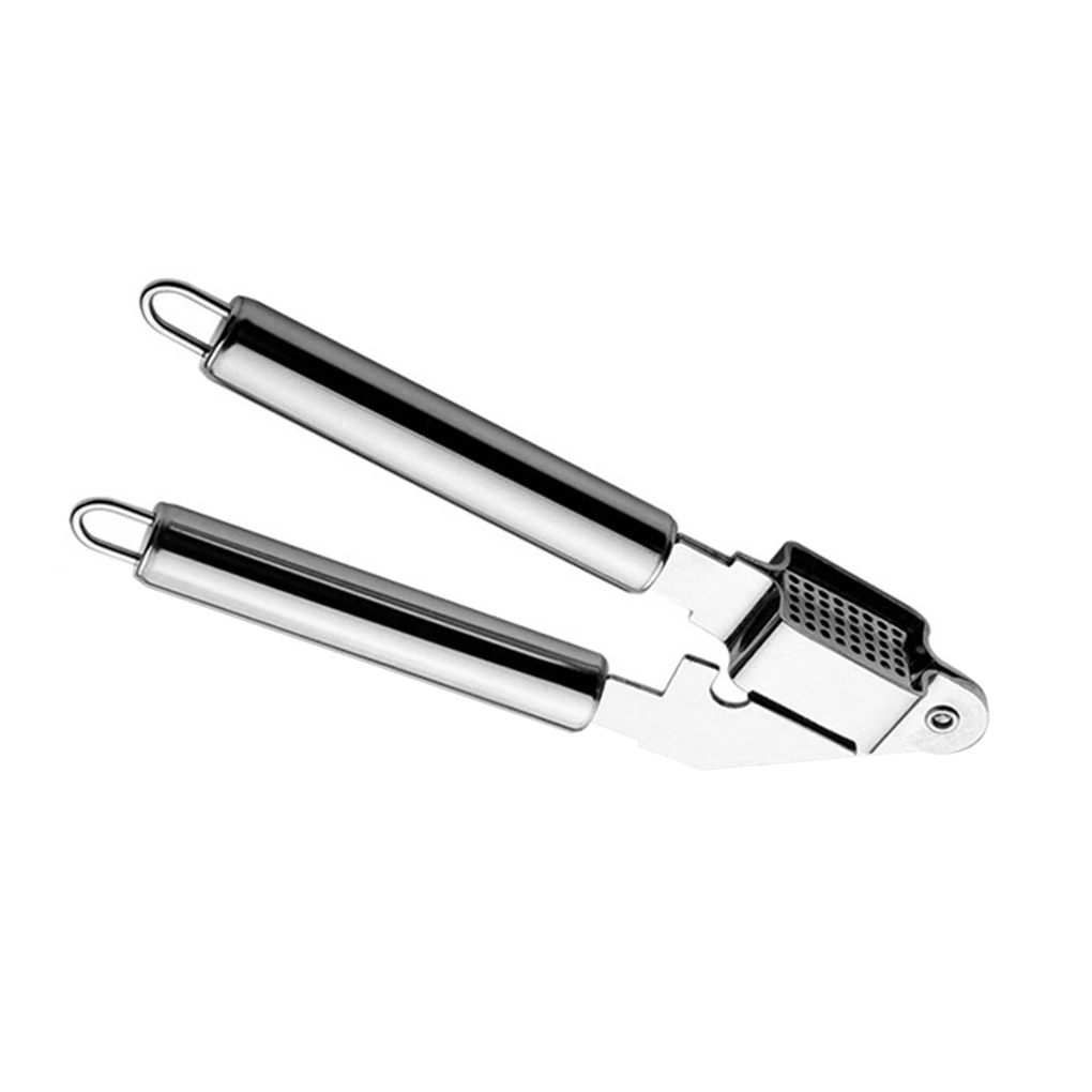 

Garlic Press Stainless Steel Garlic Mincer Kitchen Manual Ginger Squeezer for Cooking Barbecue