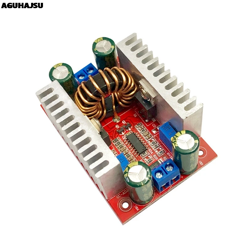 DC 400W 15A Step-up Boost Converter Constant Current Power Supply LED Driver 8.5-50V to 10-60V Voltage Charger Step Up Module |