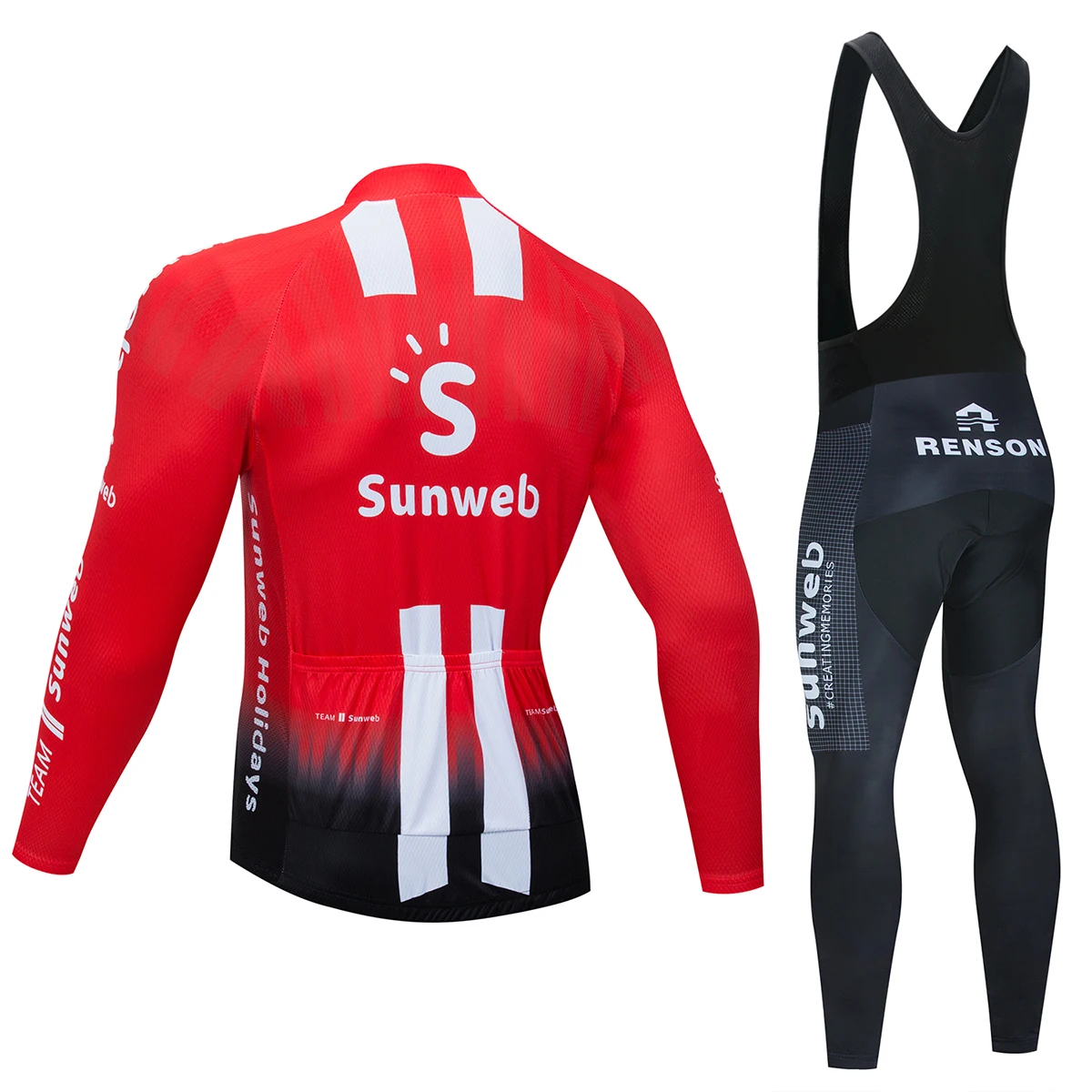 2020 команда SUNWEB Pro велосипедная майка одежда дышащая рубашка с длинным рукавом