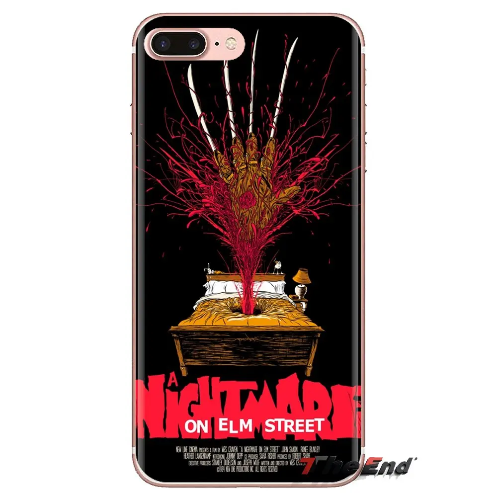 nightmare on elm street For Samsung Galaxy S2 S3 S4 S5 MINI S6 S7 edge S8 S9 Plus Note 2 3 4 5 8 Coque Fundas Soft Silicone Case |