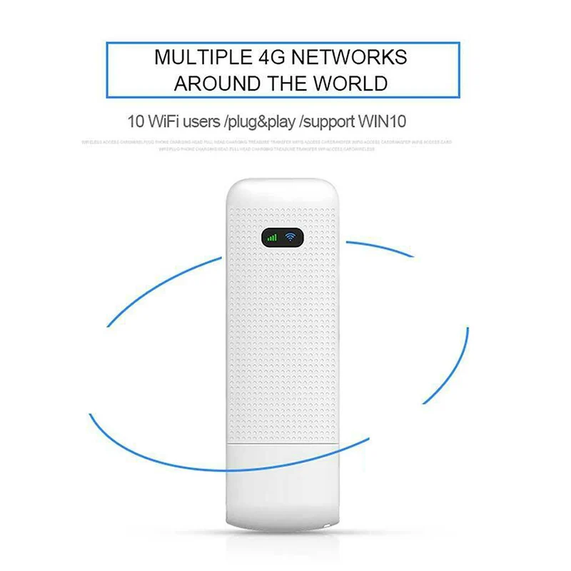 4G LTE Router MiFi 150Mbps WIFI Wireless Router USB Modem with SIM Card Slot for iPhone Smartphone iPad PC Laptop